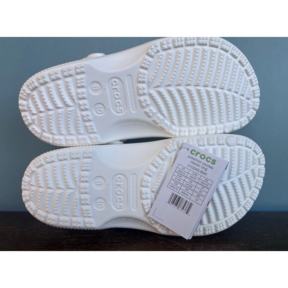 Crocs x Pokemon Classic Clog "Snorlax" Men's Size 8/Women's Size 10 210245-90H - Picture 10 of 11